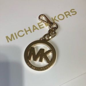 Michael Kors Charm MK Logo
 Key Chain